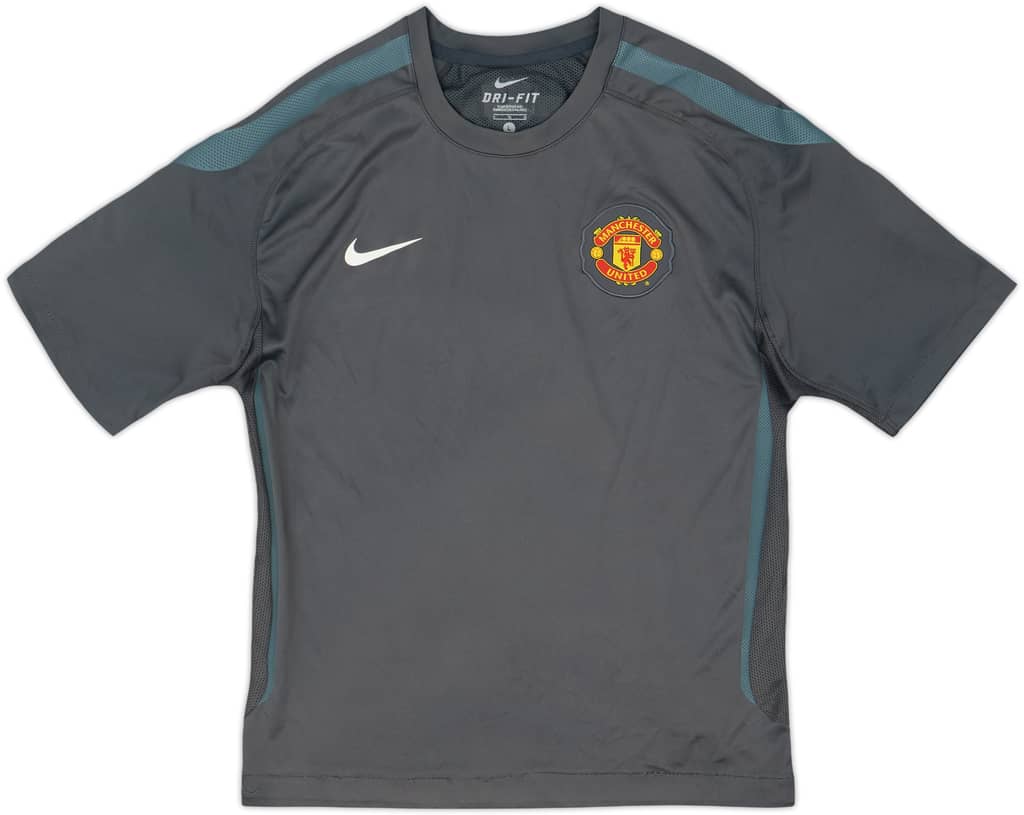 2010-11 Manchester United Nike Training Shirt - 6/10 - (L.Boys)