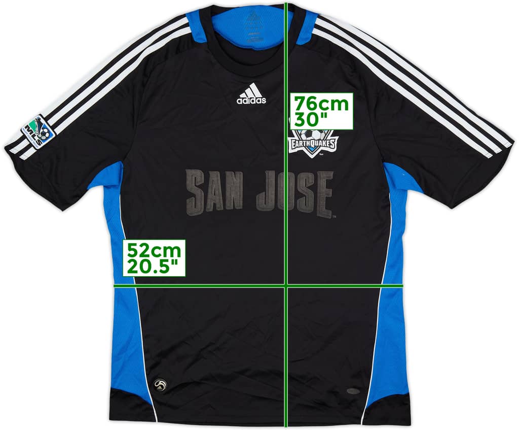 2008-09 San Jose Earthquakes Home Shirt - 4/10 - (L)