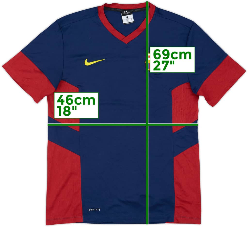 2013-14 Barcelona Nike Training Shirt - 8/10 - (M)