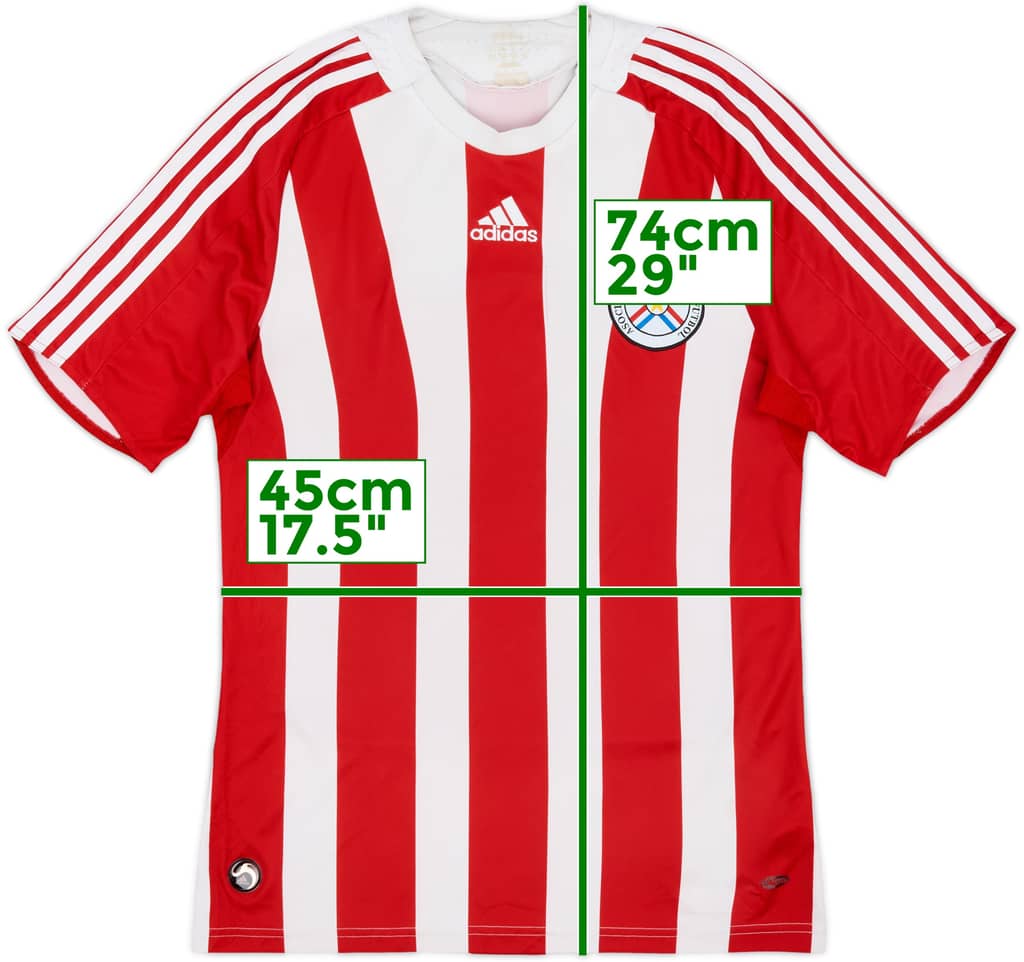 2008-09 Paraguay Home Shirt - 6/10 - (S)