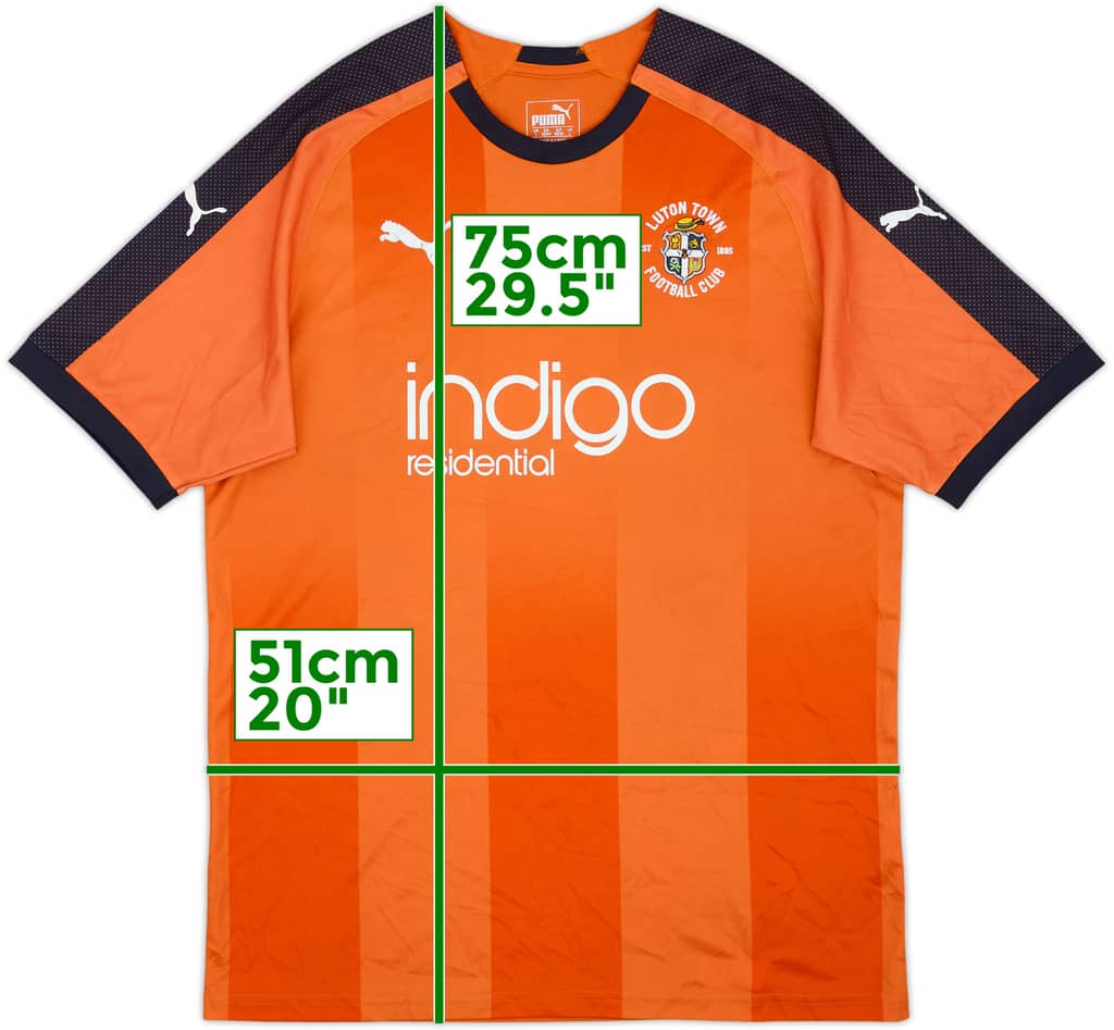 2018-19 Luton Town Home Shirt - 5/10 - (L)