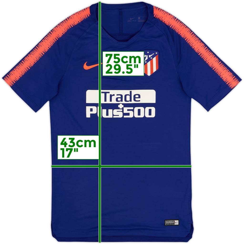 2018-19 Atletico Madrid Nike Training Shirt - 8/10 - (S)