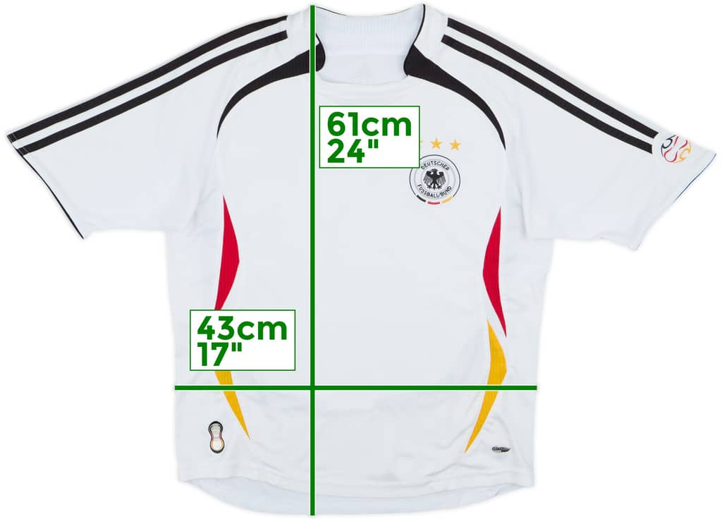 2005-07 Germany Home Shirt - 8/10 - (L.Boys)