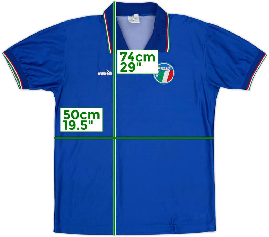 1986-91 Italy Home Shirt - 9/10 - (M)