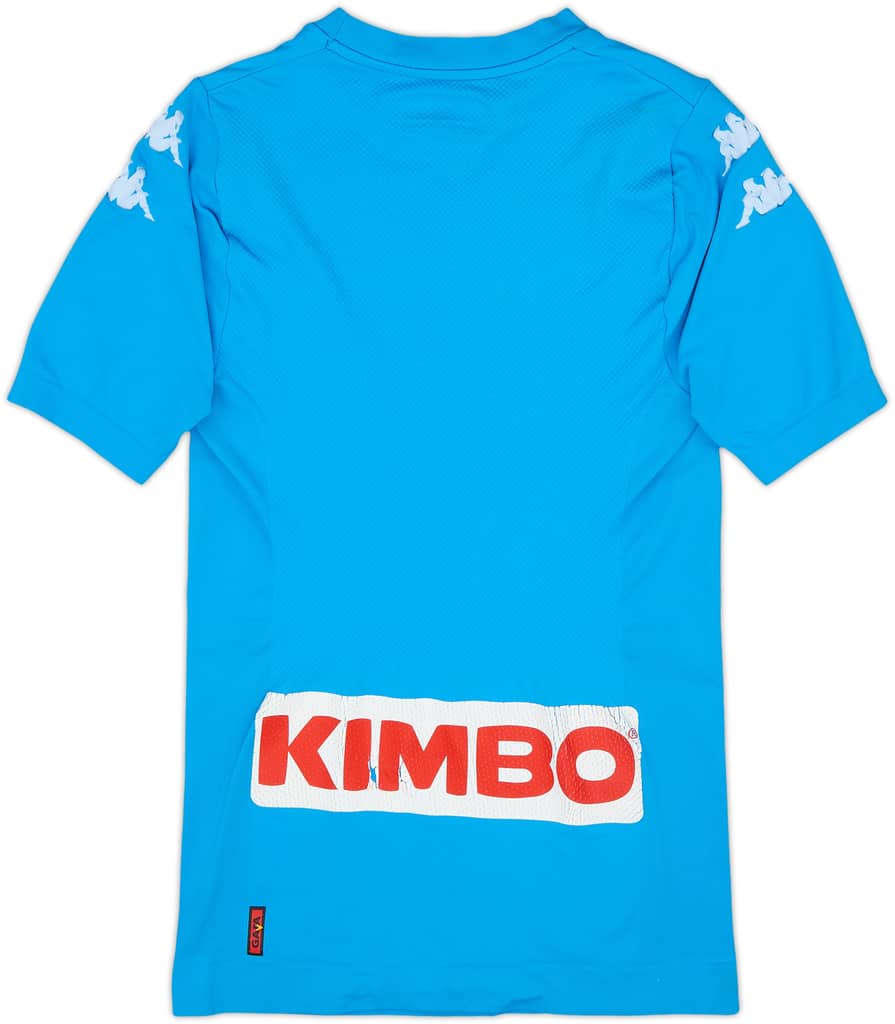 2016-17 Napoli Authentic Home Shirt - 6/10 - (M/L)