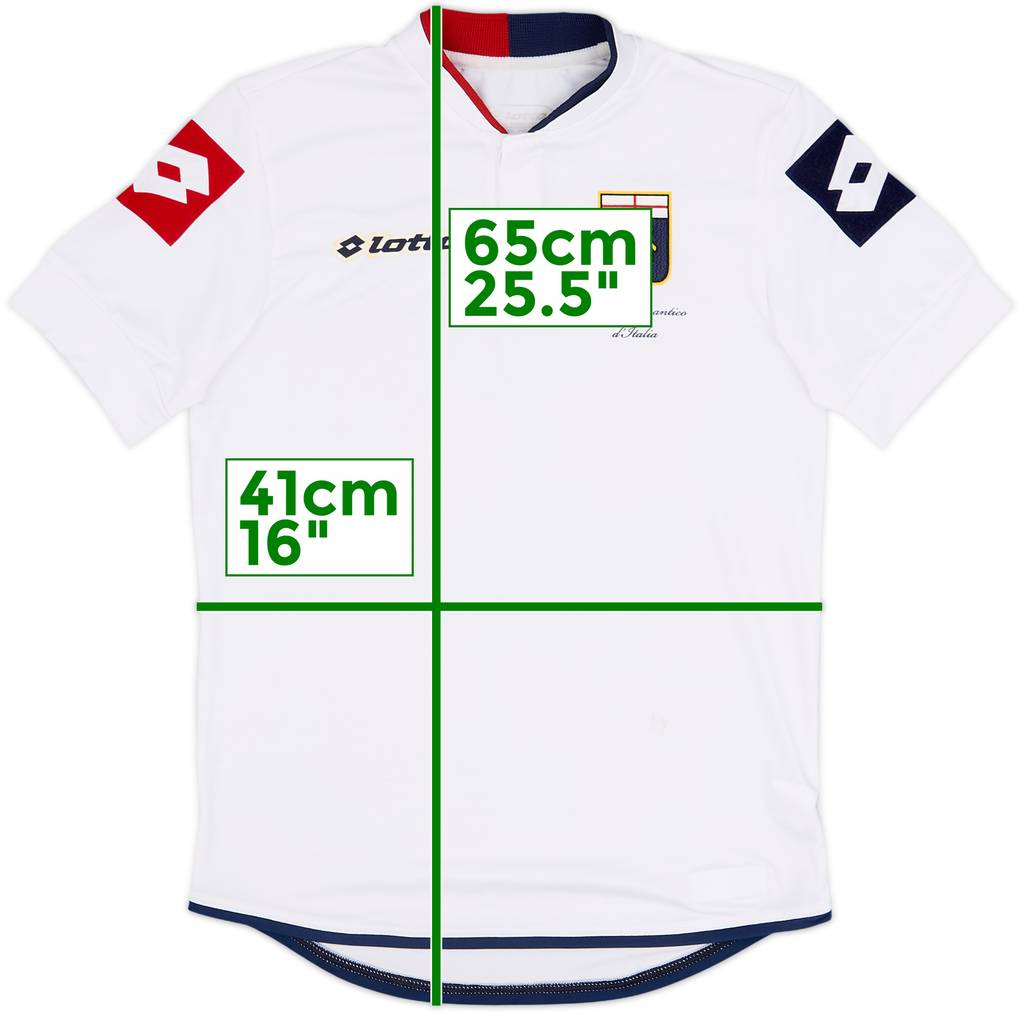 Camiseta de visitante del Genoa 2013-14 - 7/10 - (Niños M)