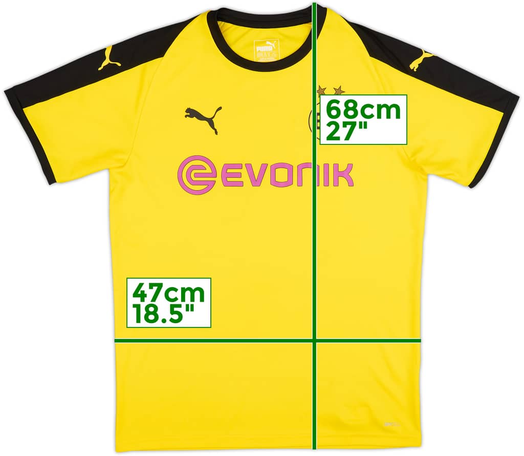 2016-17 Borussia Dortmund Puma Training Shirt - 7/10 - (XL.Boys)