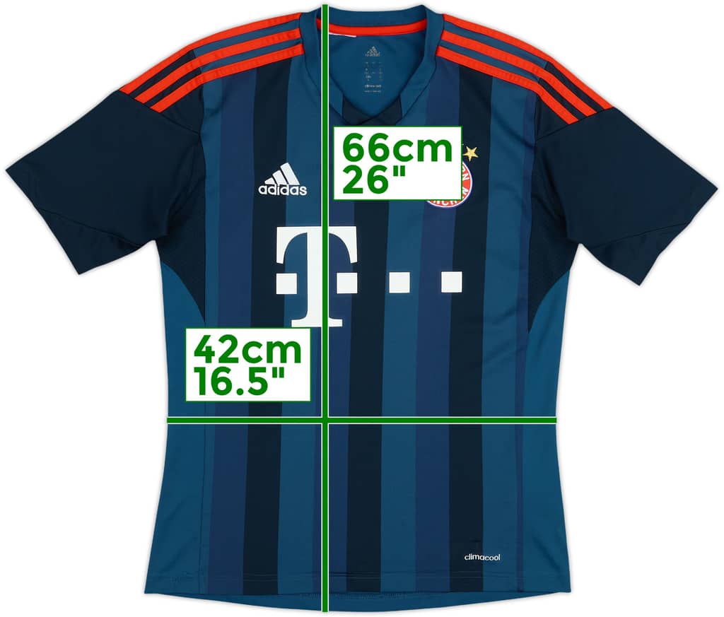 2013-14 Bayern Munich Third Shirt - 8/10 - (L.Boys)