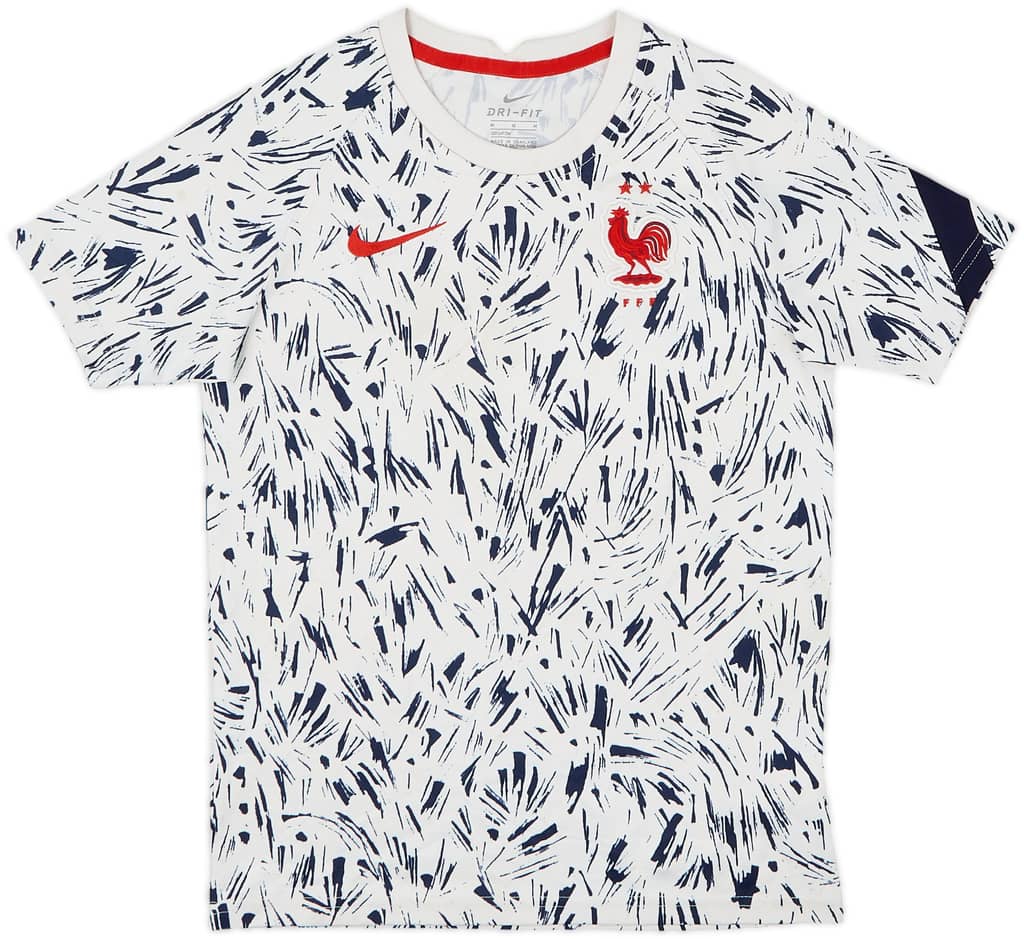2020-21 France Nike Training Shirt - 7/10 - (S.Boys)