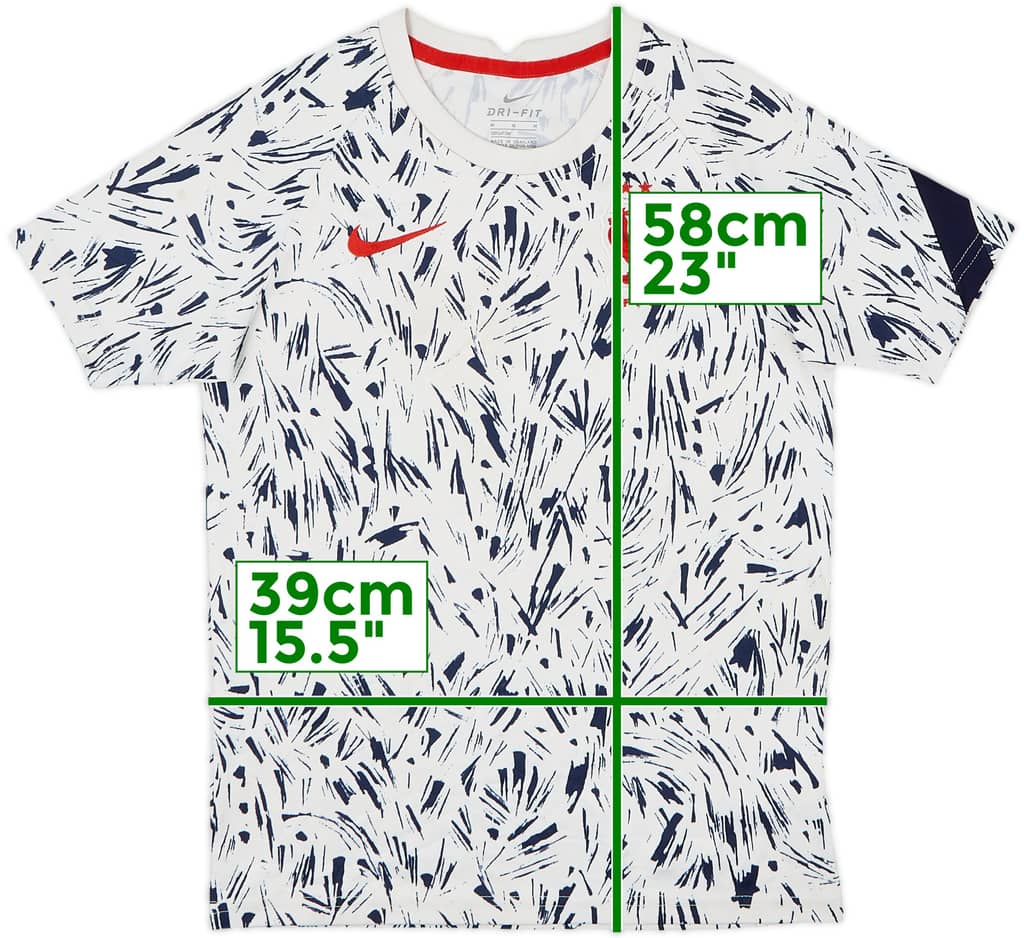 2020-21 France Nike Training Shirt - 7/10 - (S.Boys)
