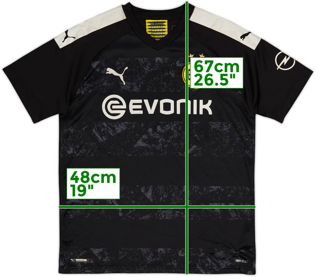 2019-20 Borussia Dortmund Away Shirt - 8/10 - (XL.Boys)