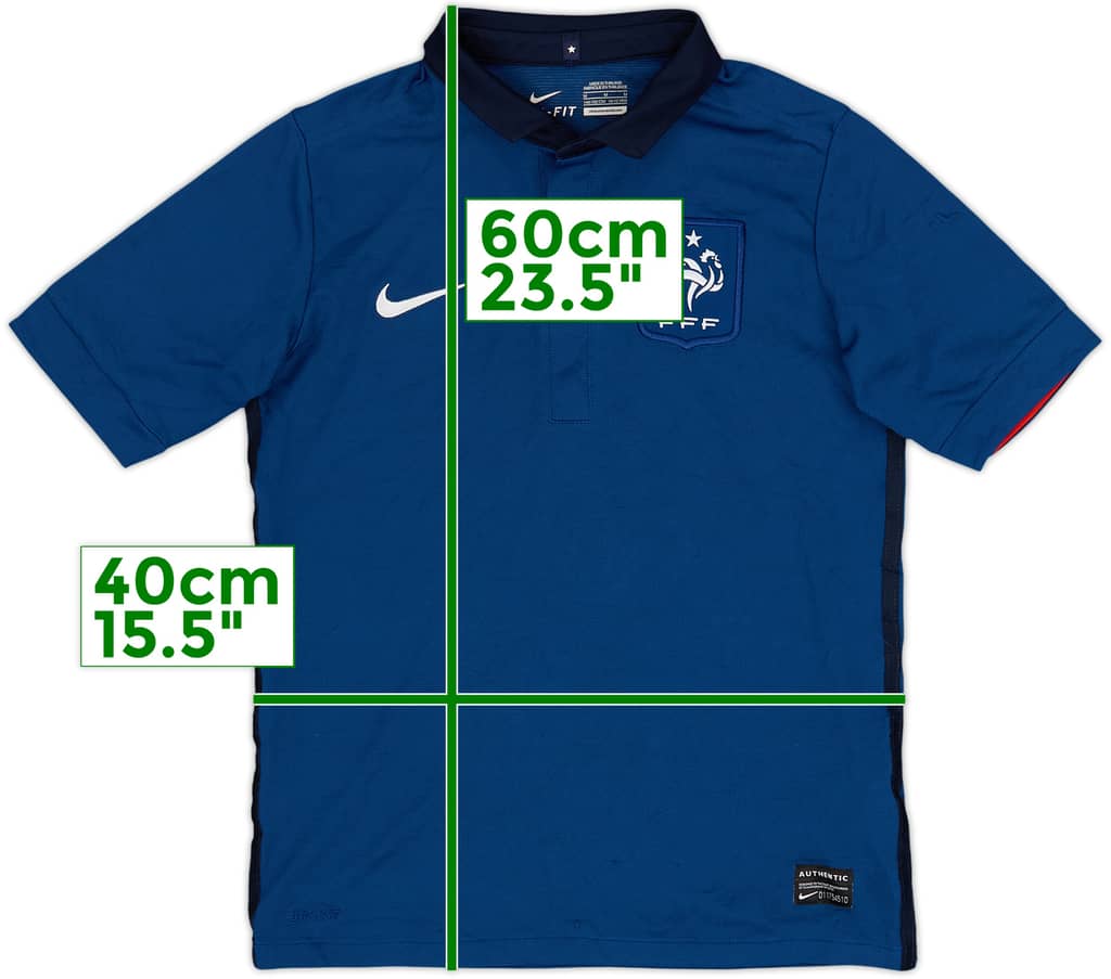 2011-12 France Home Shirt - 8/10 - (M.Boys)