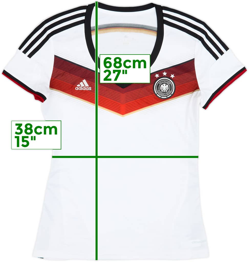 2014-15 Germany Home Shirt - 8/10 - (Women's L)
