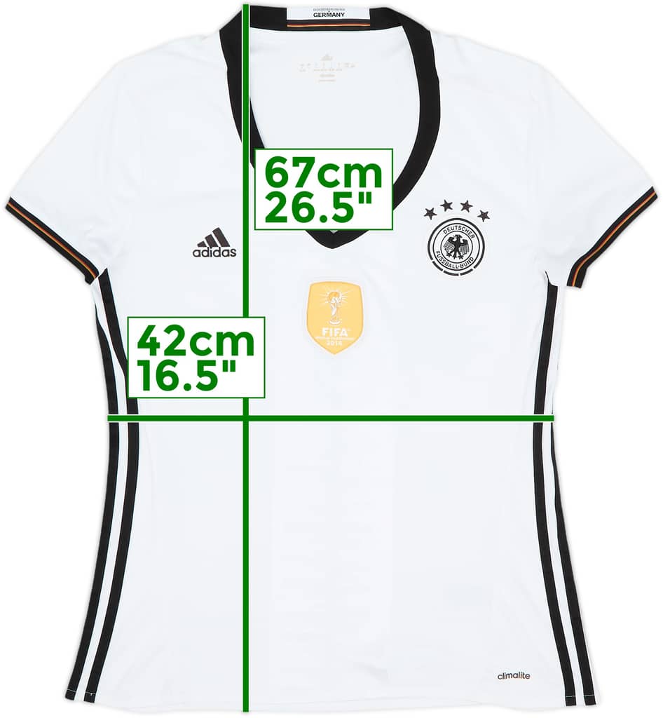 2015-16 Germany Home Shirt - 7/10 - (Women's L)