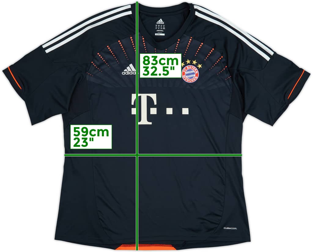 2012-13 Bayern Munich Third Shirt - 10/10 - (XXL)
