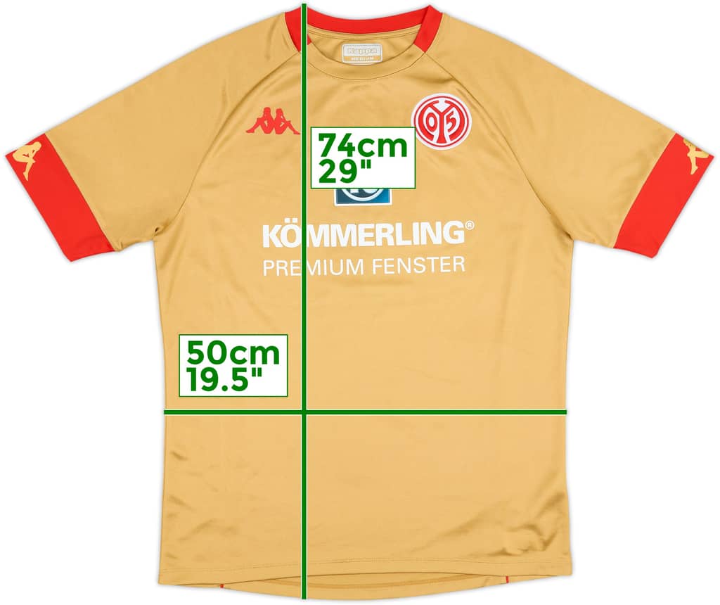 Camiseta de la tercera equipación del FSV Mainz 2020-21 - 6/10 - (M)