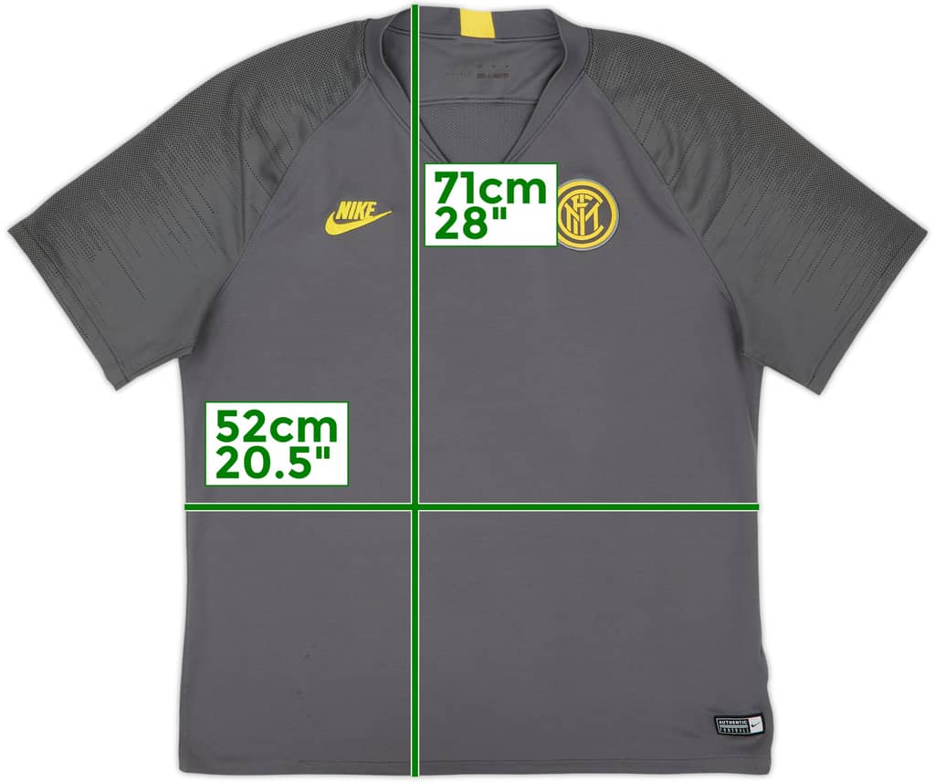2019-20 Inter Milan Nike Training Shirt - 8/10 - (XL)