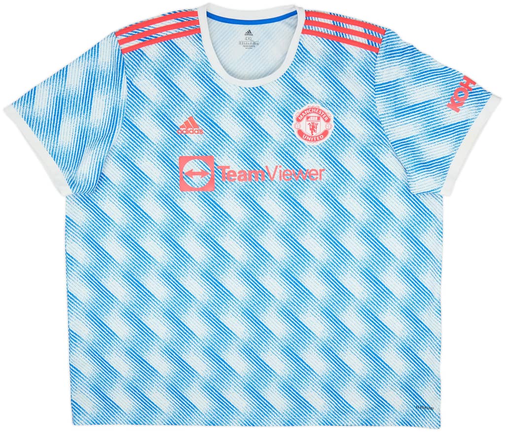 2021-22 Manchester United Away Shirt - 9/10 - (4XL)