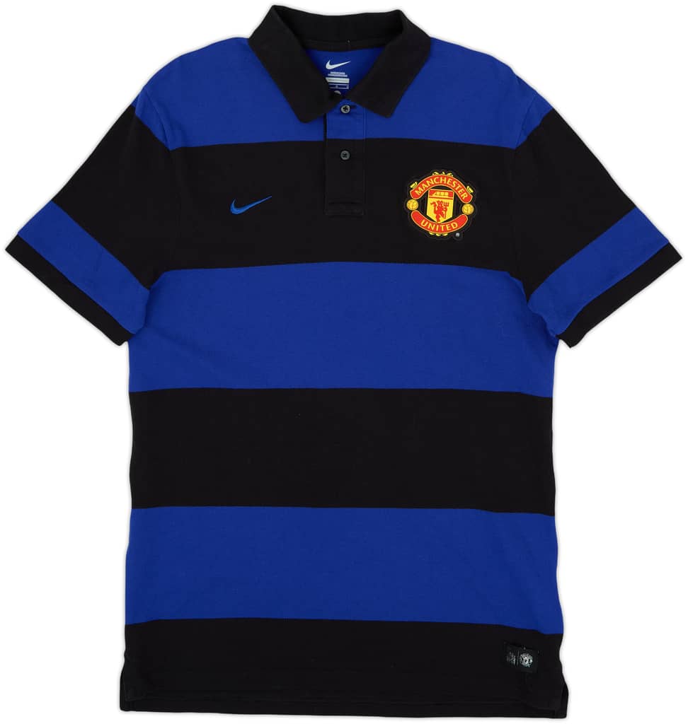 2012-13 Manchester United Nike Polo Shirt - 10/10 - (L)