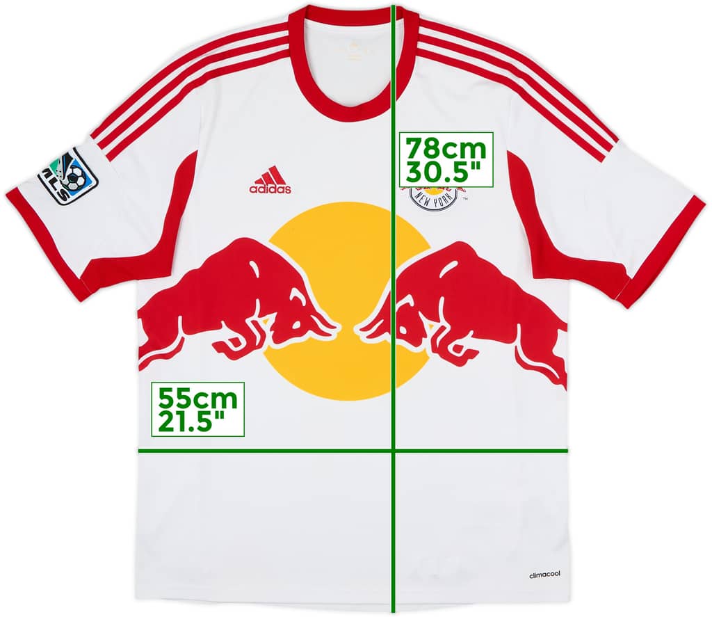 Camiseta de local del New York Red Bulls 2013 - 5/10 - (L)