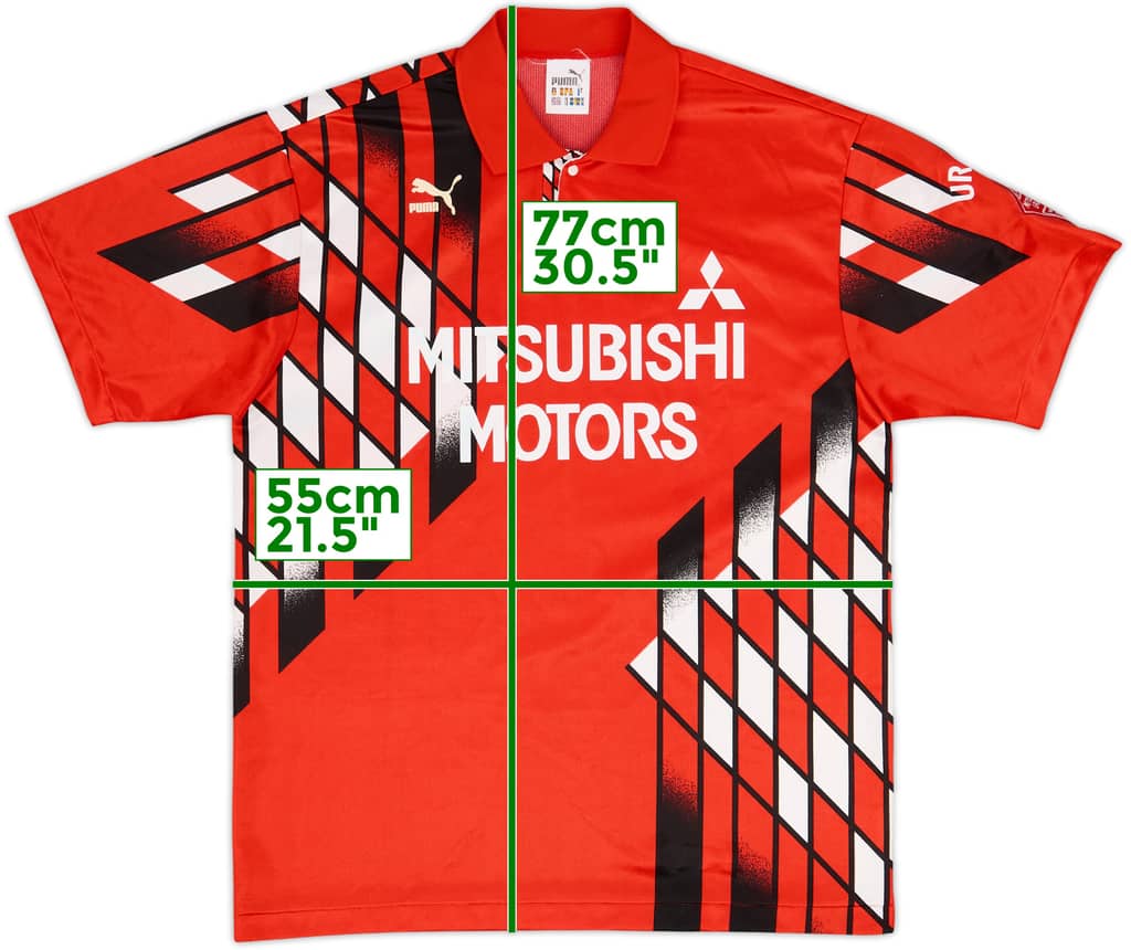 Camiseta Puma modelo del Urawa Red Diamonds 1994 - 7/10 - (L)