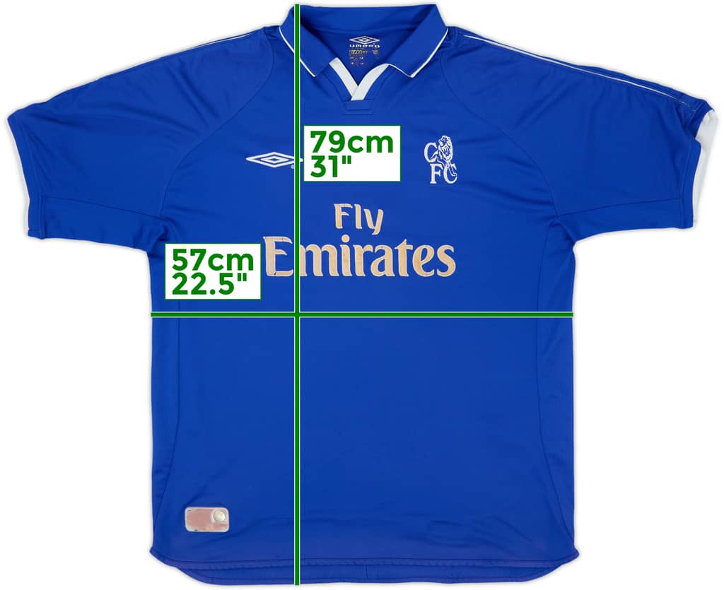 2001-03 Chelsea Home Shirt - 5/10 - (L)