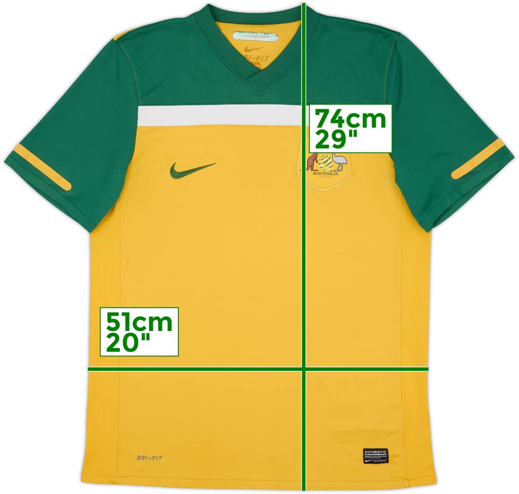 2010-11 Australia Home Shirt - 8/10 - (M)