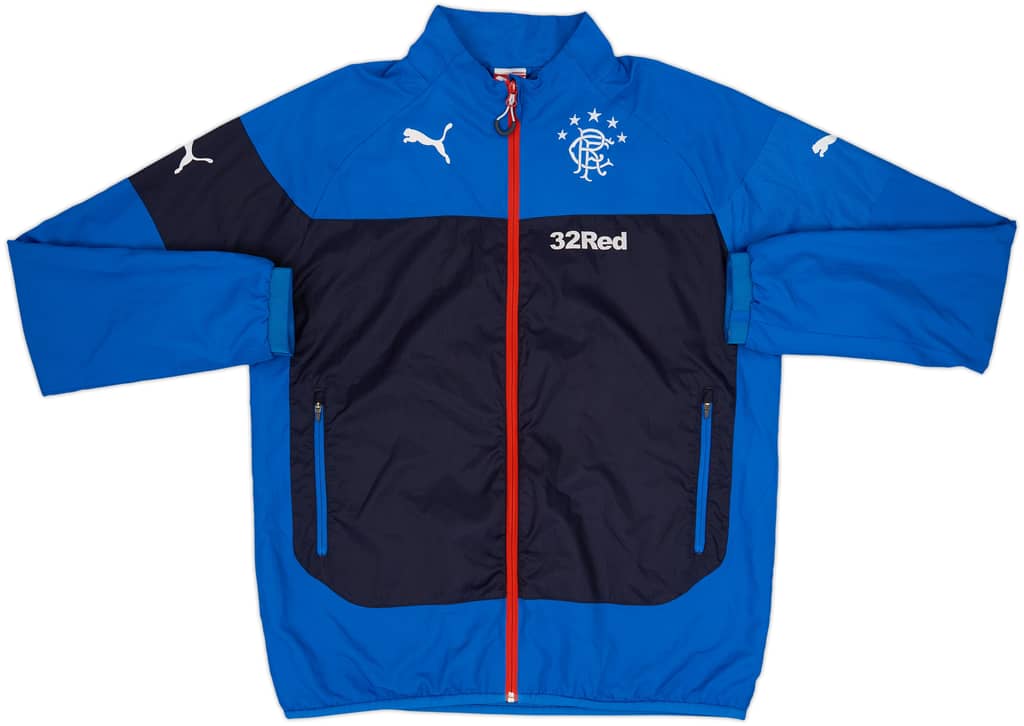 2014-15 Rangers Puma Track Jacket - 10/10 - (L)