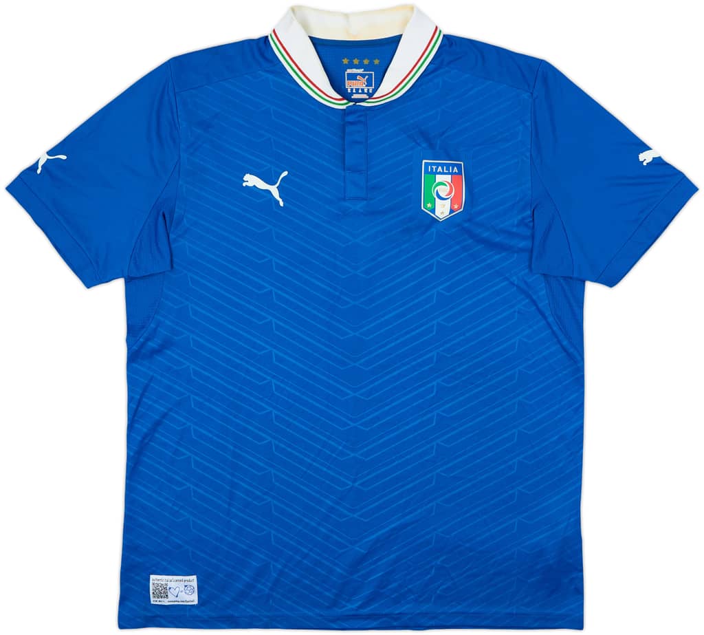 2012-13 Italy Home Shirt - 6/10 - (XL)