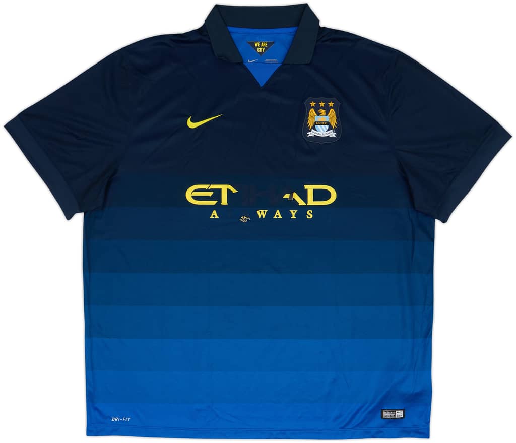 Camiseta de visitante del Manchester City 2014-15 - 4/10 - (3XL)