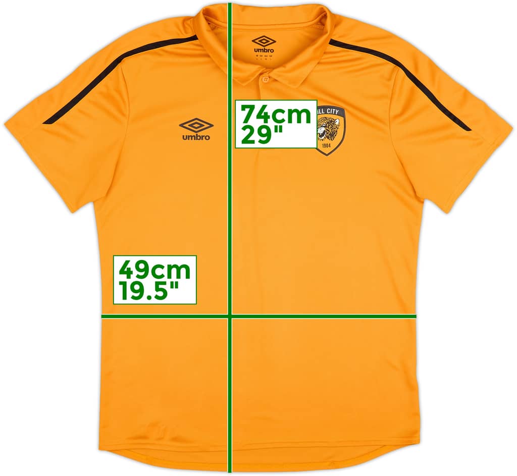 2018-19 Hull Umbro Polo Shirt - 8/10 - (L)