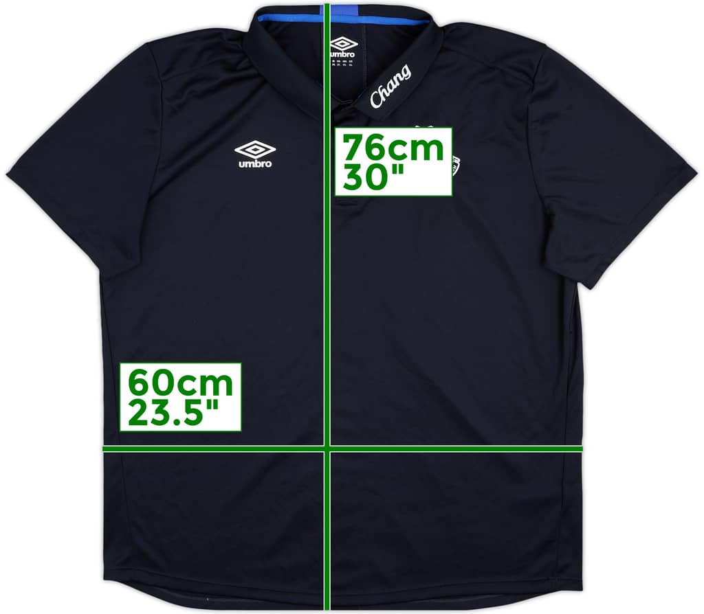 2015-16 Everton Umbro Polo Shirt - 10/10 - (3XL)