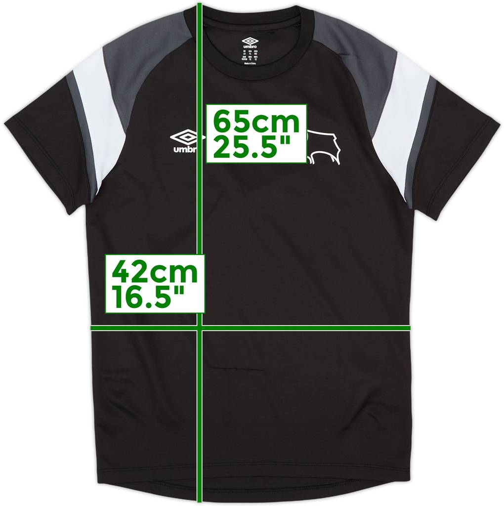 Camiseta de entrenamiento Umbro del Derby County 2014-15 10/10 (L. Niños)