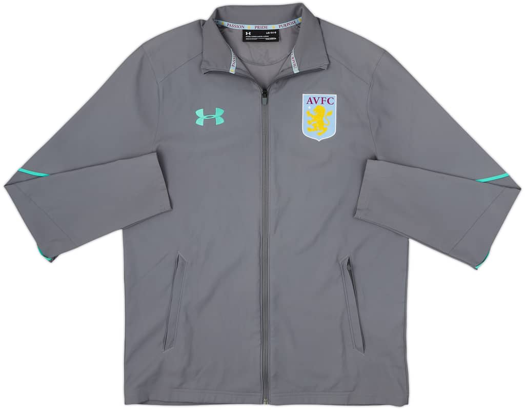 2017-18 Aston Villa Under Armour Track Jacket - 8/10 - (L)