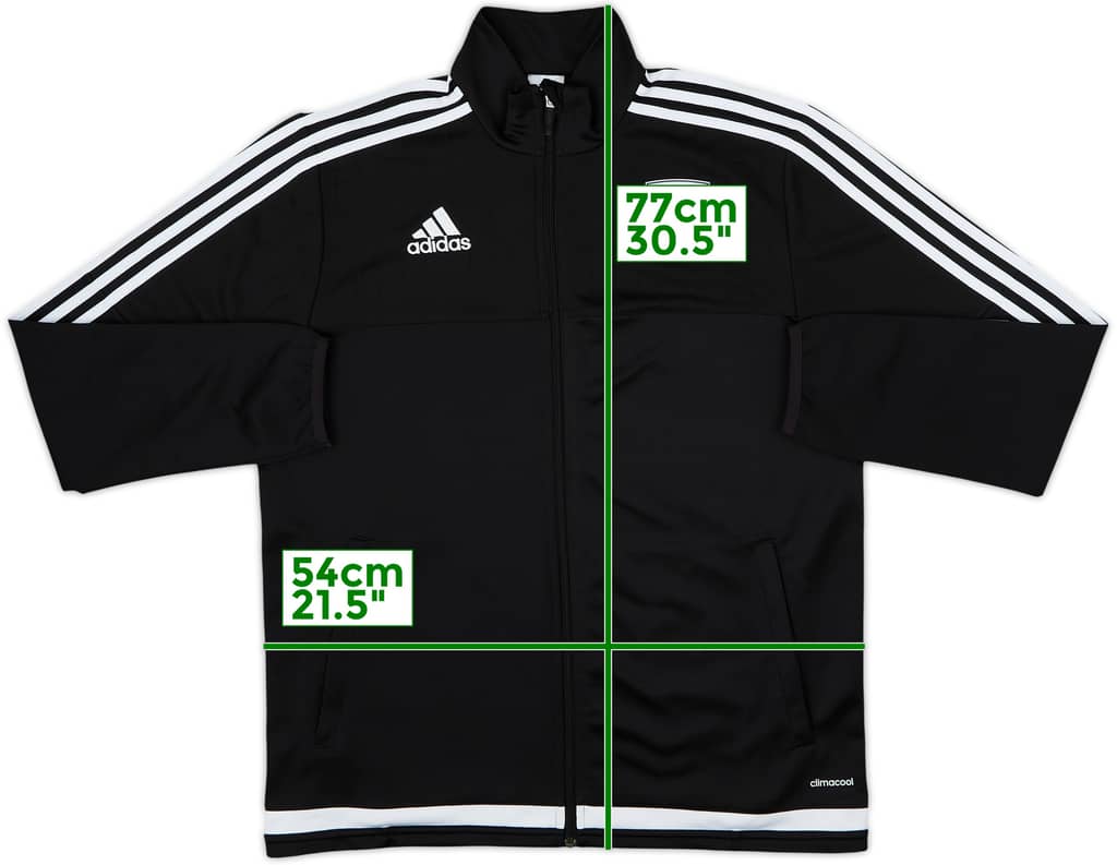 2015-16 West Brom adidas Chaqueta de chándal - 8/10 - (M)