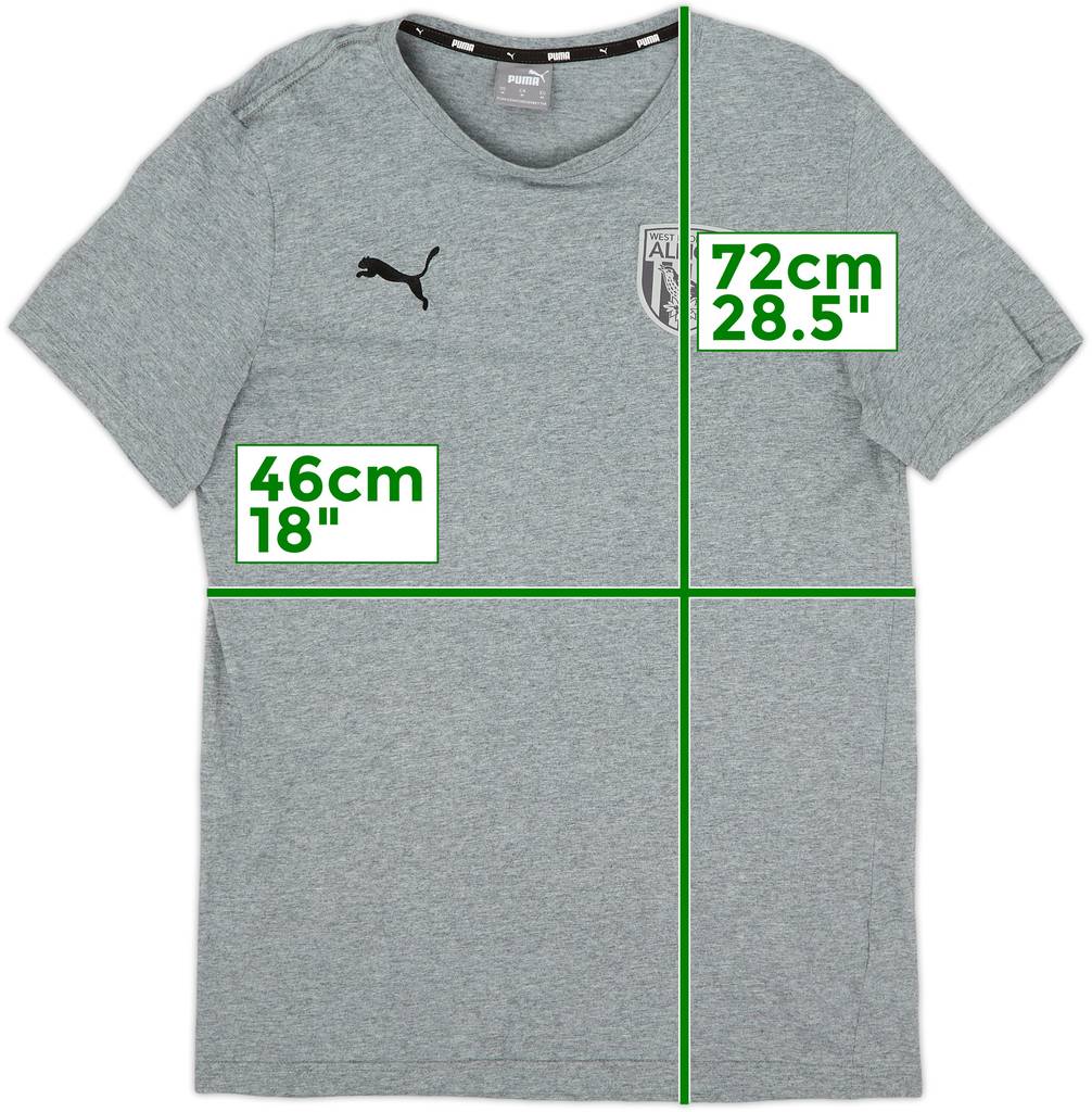 2019-20 West Brom Puma Cotton Tee - 8/10 - (M)