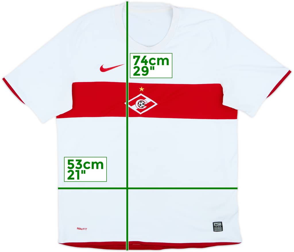 2009-10 Spartak Moscow Away Shirt - 7/10 - (L)