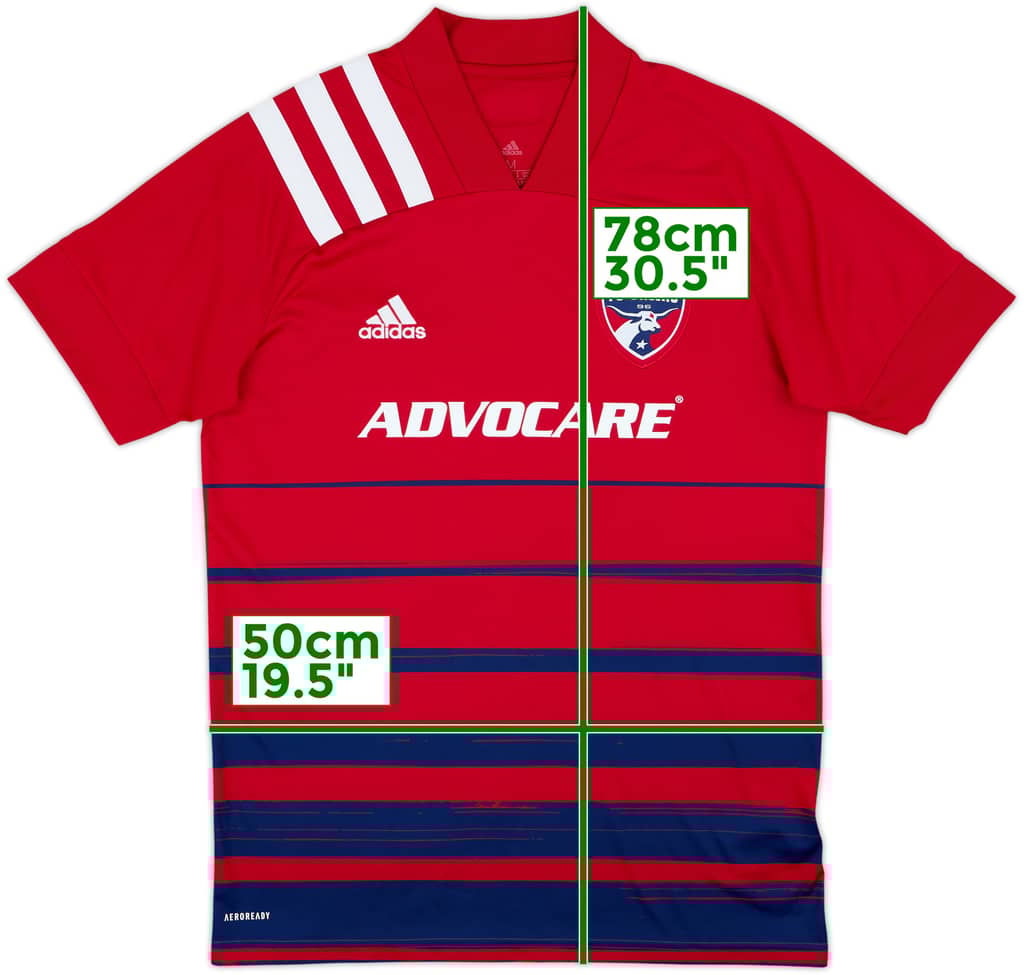 Camiseta de local del FC Dallas 2020 - 10/10 - (M)