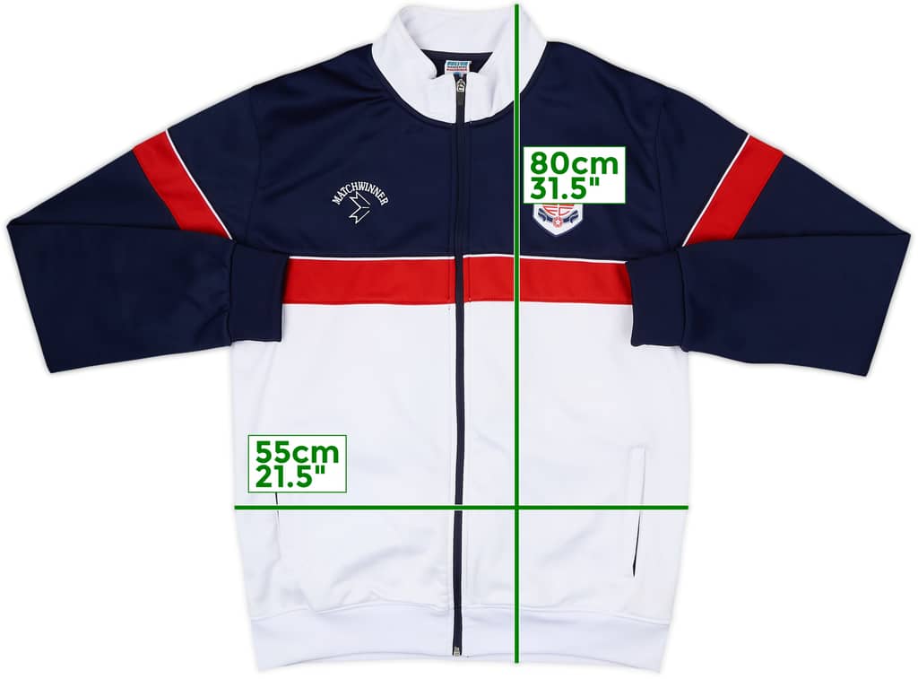 2020s Bolton Matchwinner 1988 Retro Track Jacket - 8/10 - (L)