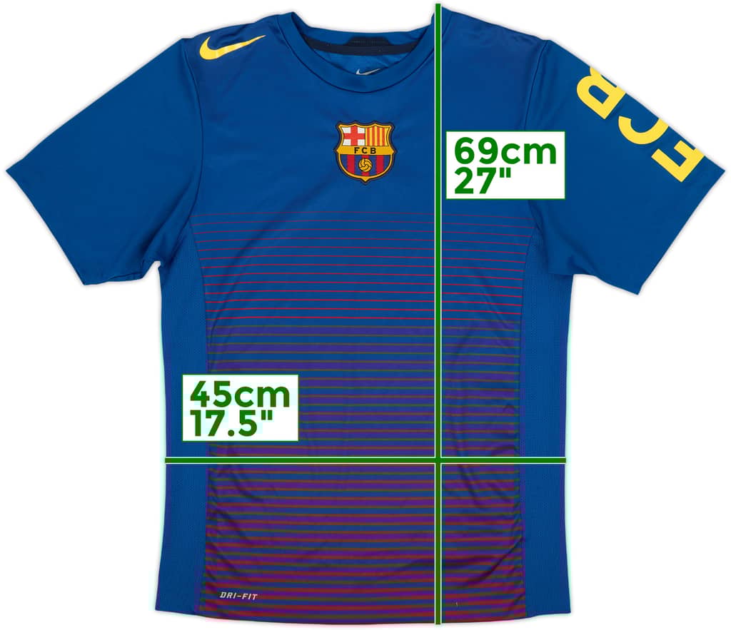 2010-11 Barcelona Nike Training Shirt - 5/10 - (S)