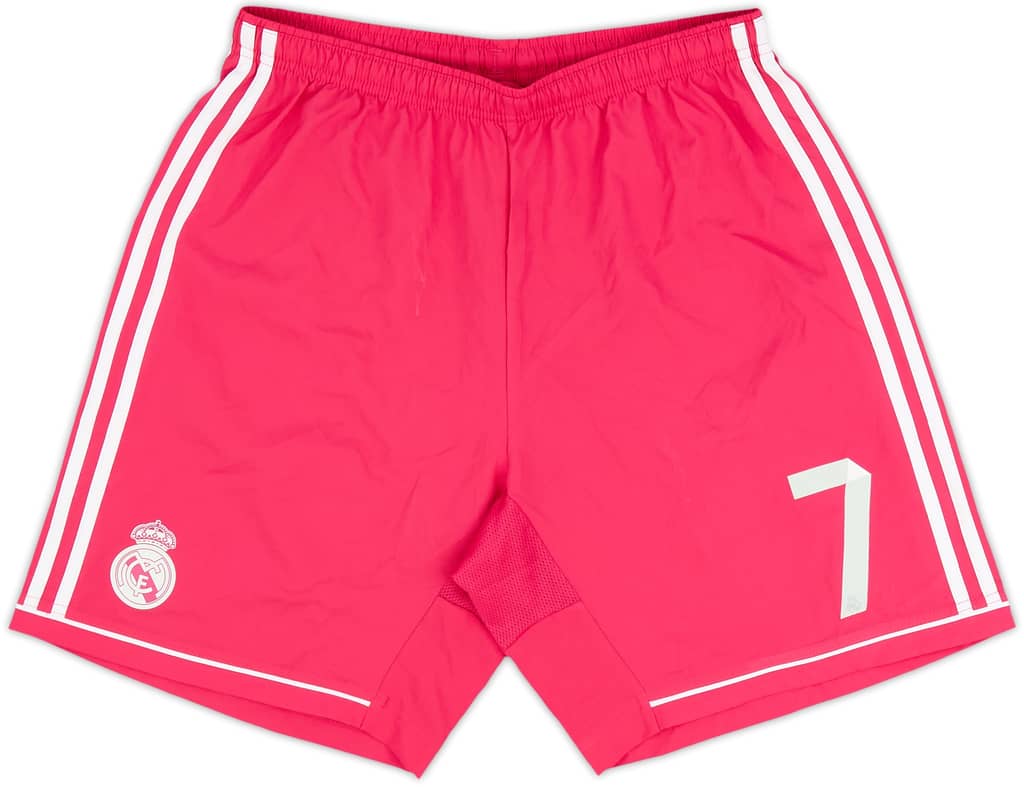 2014-15 Real Madrid Away Shorts #7 (Ronaldo) - 8/10 - (M)