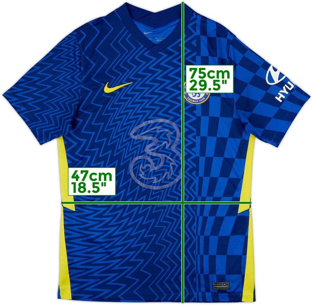 2021-22 Chelsea Home Shirt - 4/10 - (M)