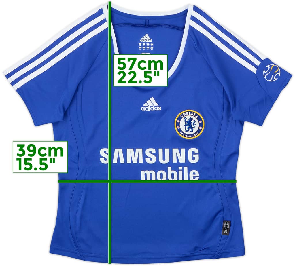 2006-08 Chelsea Home Shirt - 9/10 - (Women's S)