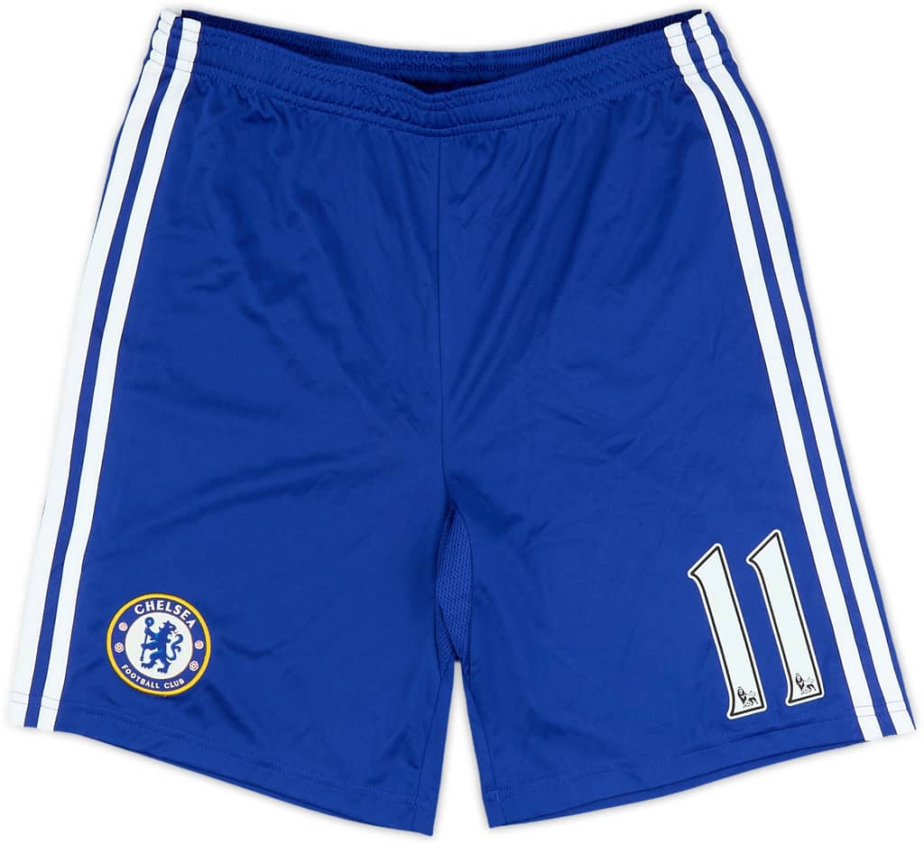 2014-15 Chelsea Home Shorts #11 - 10/10 - (L.Boys)