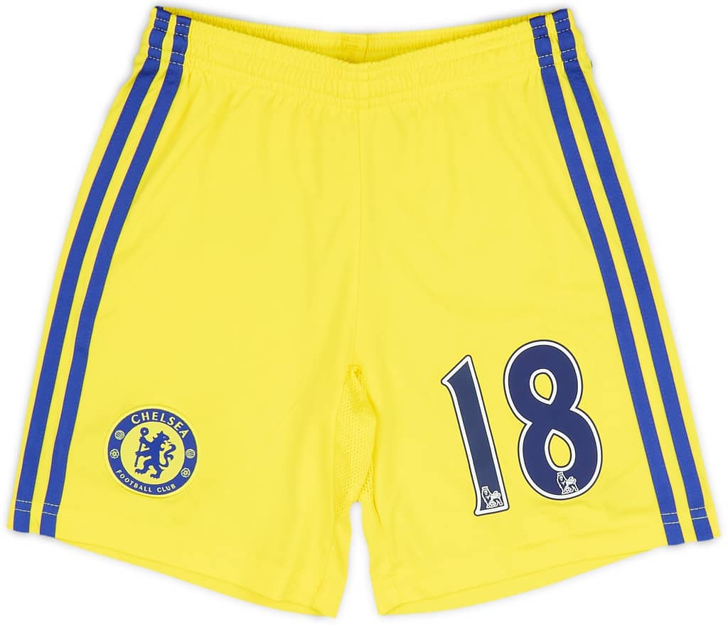 2014-15 Chelsea Away Shorts #18 - 8/10 - (S.Boys)