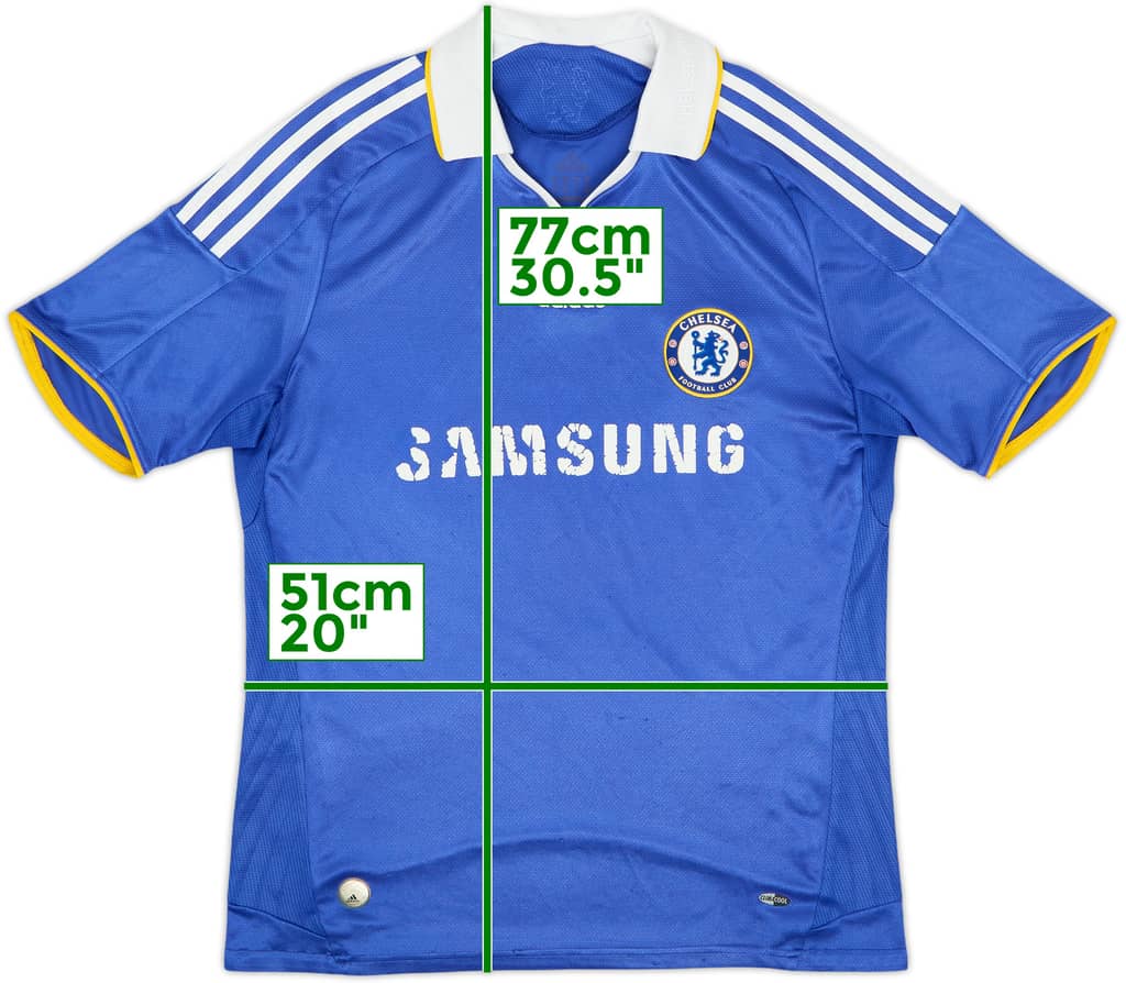 2008-09 Chelsea Home Shirt - 4/10 - (M)