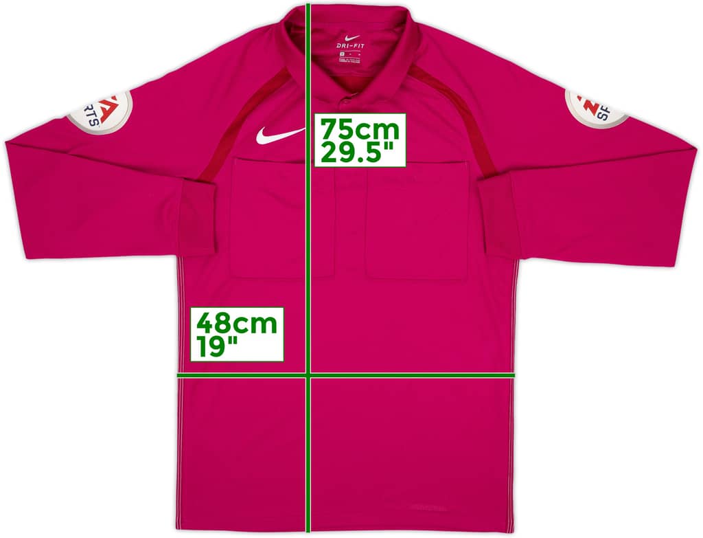 2017-18 Nike Referee L/S Shirt - 10/10 - (M)