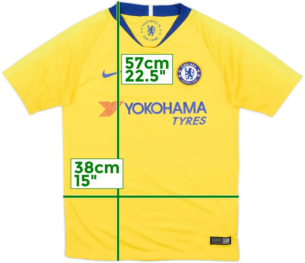 Camiseta de visitante del Chelsea 2018-19 - 7/10 - (Niños M)