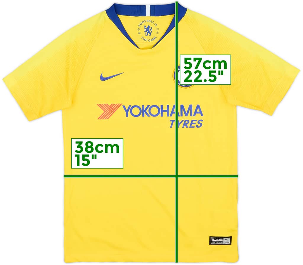 Camiseta de visitante del Chelsea 2018-19 - 8/10 - (Niños M)