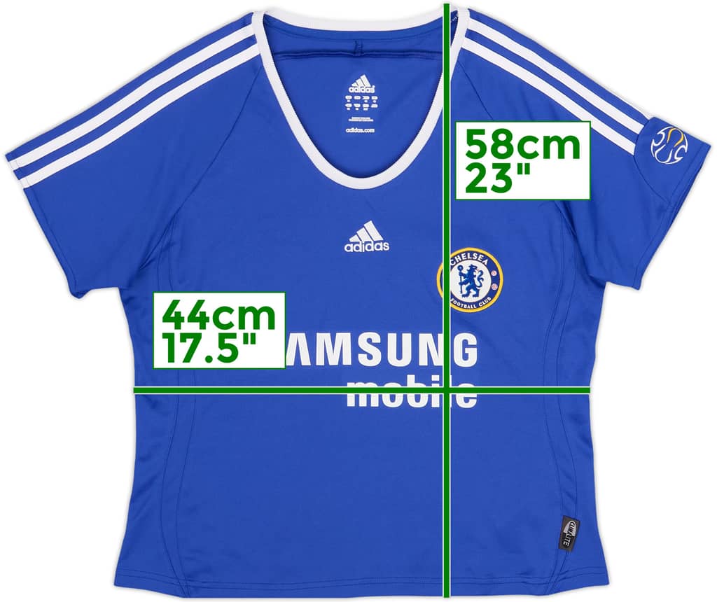 2006-08 Chelsea Home Shirt - 8/10 - (Women's L)
